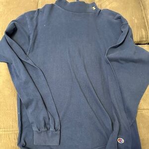 Vintage Champion Crewneck Blue Athletic Apparel